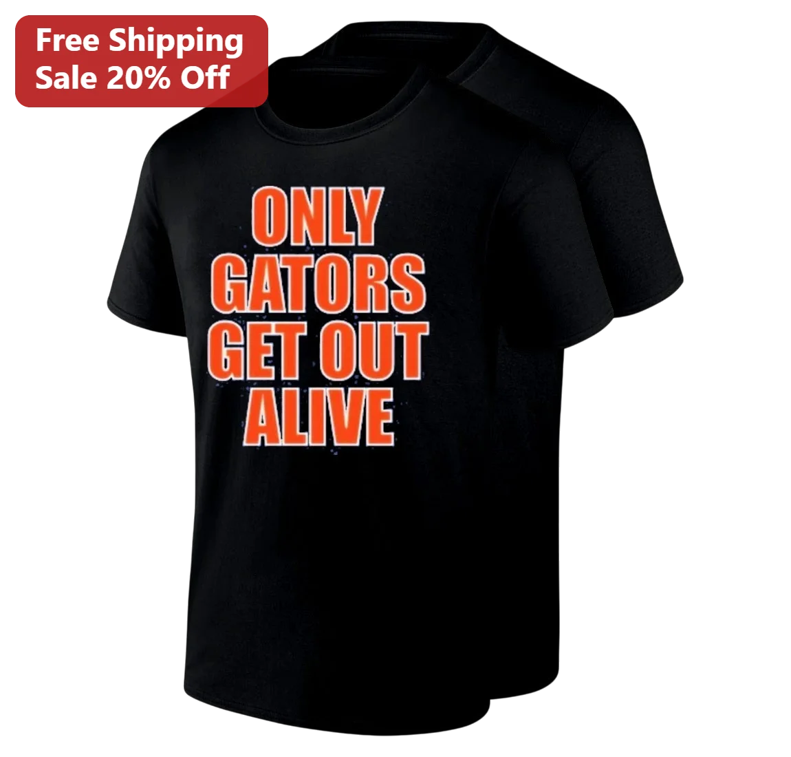 Only Gators Get Out Alive Tee, Funny Florida Gators Football Game Day Gift Shirt for Fans