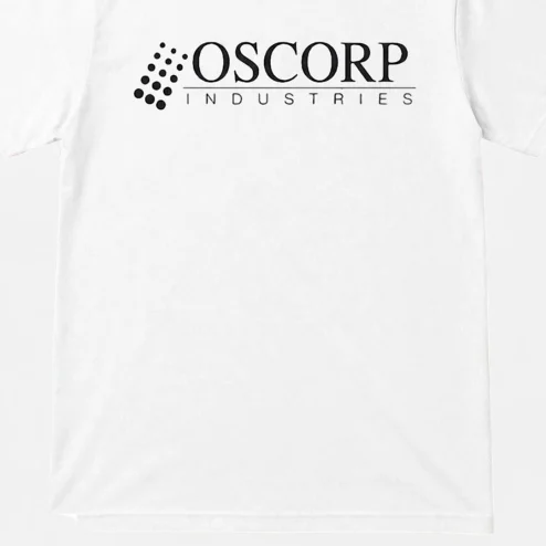 Oscorp Industries Tee Fictional Company Logo Graphic Shirt Marvel Superhero Fan Apparel