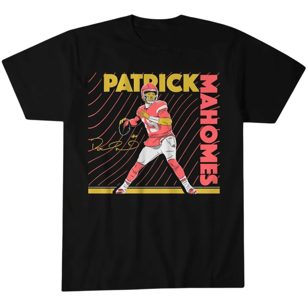 Patrick Mahomes Graphic Tee Signature Kansas City Football Game Day Shirt