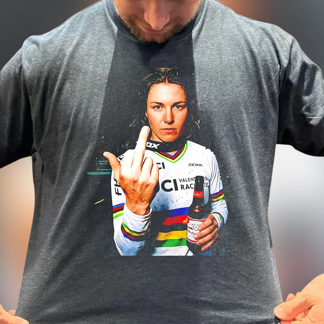 Pauline Ferrand-Prévot Tee Funny World Champion Cyclist Graphic T-Shirt Gift for Fans