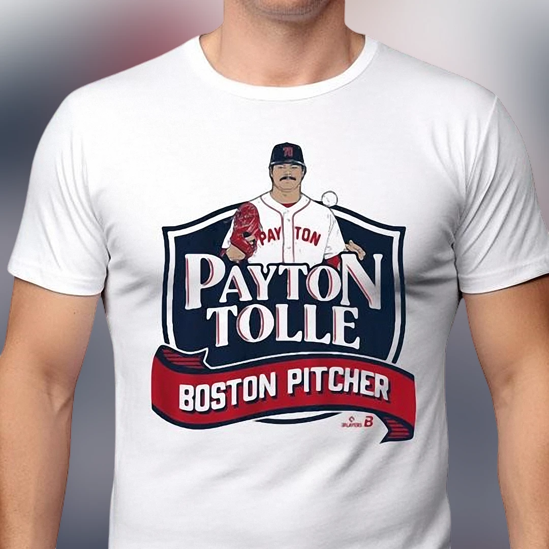 Payton Tolle Boston Pitcher Tee, Vintage Baseball Graphic T-Shirt Gift for Sports Fans