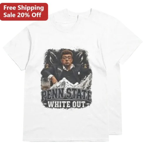 Penn State White Out James Franklin Tee, Funny Nittany Lions College Football Coach Meme Game Day Fan Gift Shirt