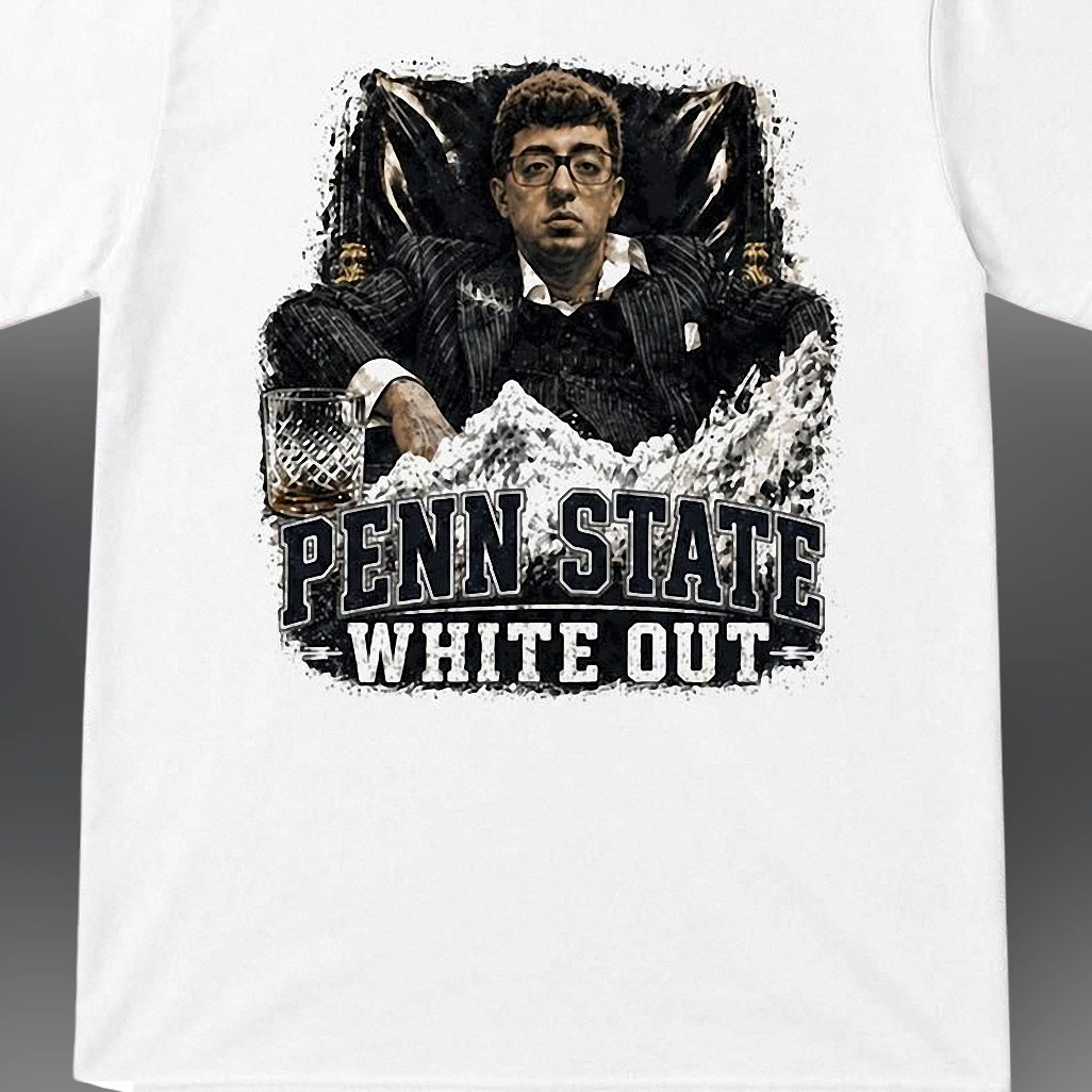 Penn State White Out Tee Funny Scarface Tony Montana Parody Game Day Football Fan T-Shirt