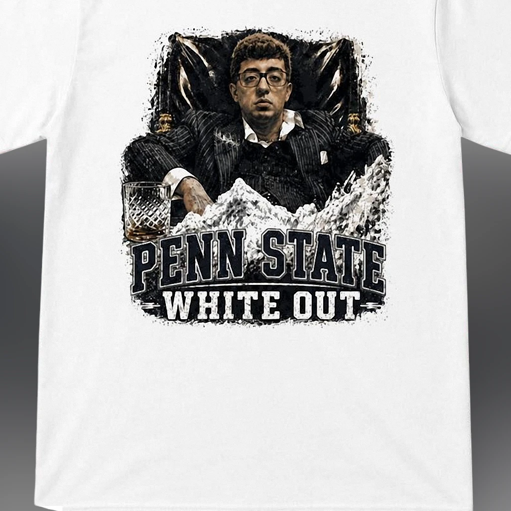 Penn State White Out Tee, Funny Tony Montana Scarface Parody Game Day Shirt, PSU Tailgate Fan Gift
