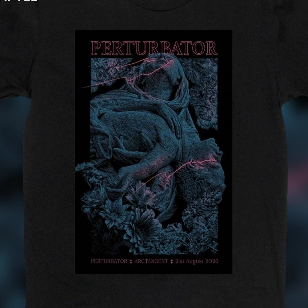 Perturbator ArcTanGent 21st August 2026 Tee Darksynth Electronic Music Concert Graphic Shirt