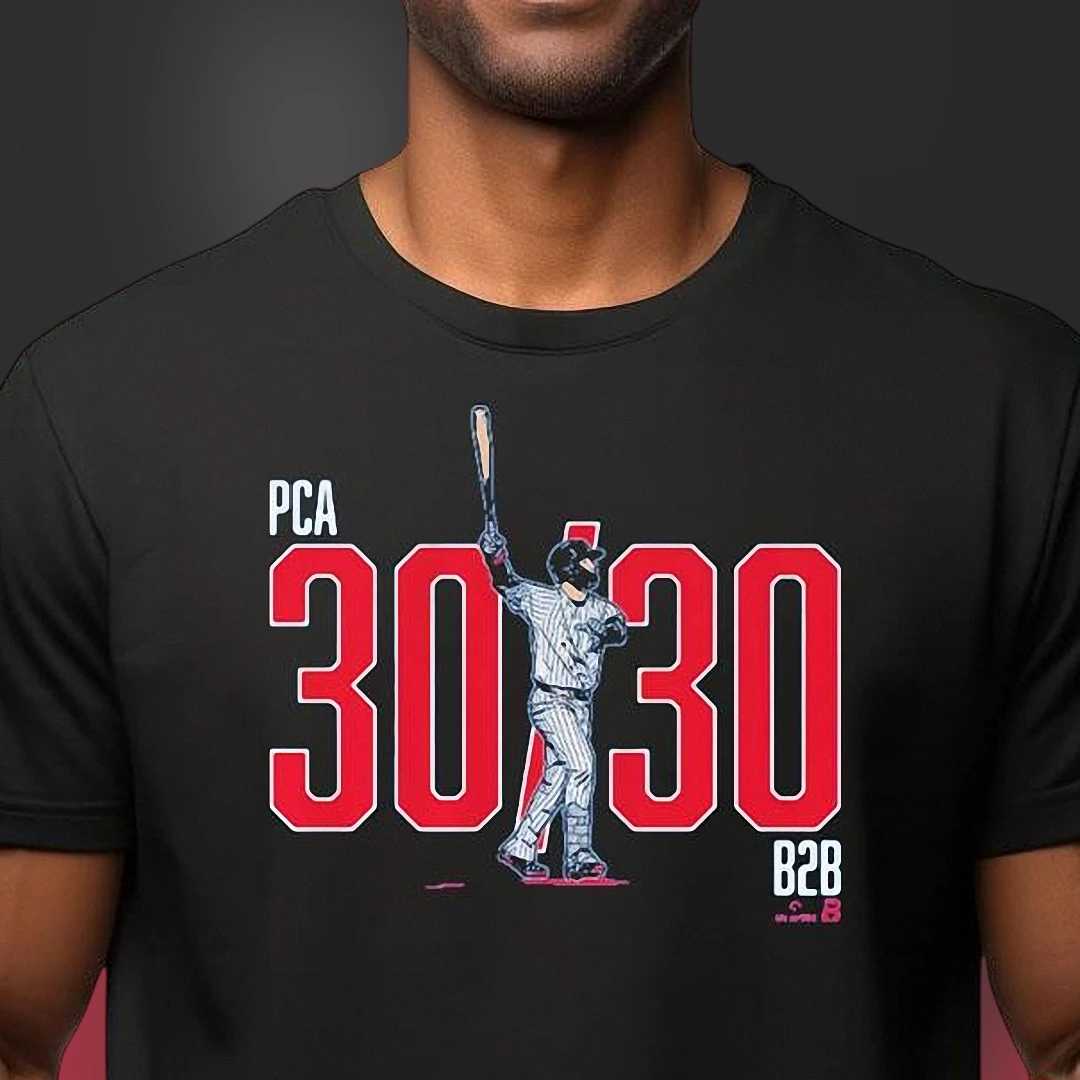 Pete Crow-Armstrong PCA 30/30 Tee Baseball Fan Graphic T-Shirt