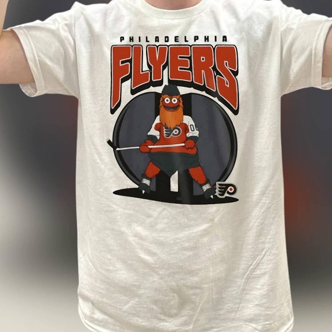 Philadelphia Flyers Gritty Mascot Tee Hockey Fan Game Day Graphic Shirt
