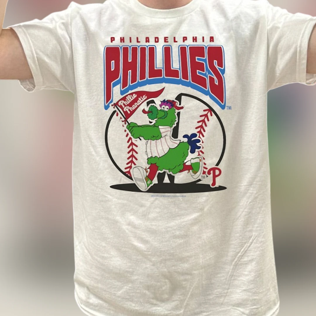 Phillie Phanatic Philadelphia Phillies Tee, Retro Baseball Mascot Graphic Shirt for Game Day Fan Gift