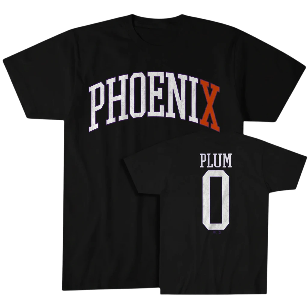 Phoenix Basketball Fan Custom Name and Number Sports Jersey Tee