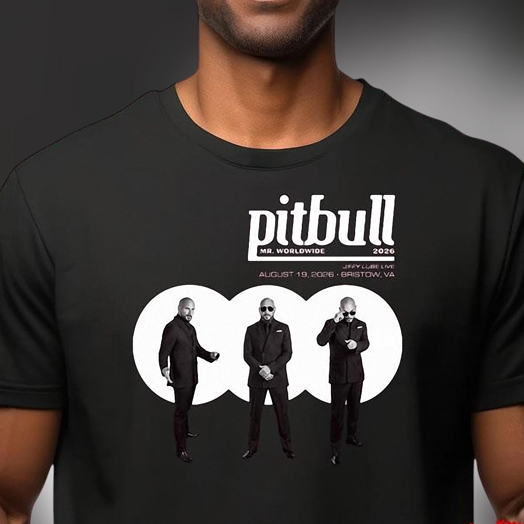 Pitbull Mr. Worldwide Tee, Retro Music Concert Tour Graphic Shirt Gift for Fans