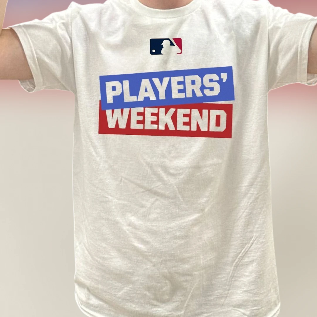 Players' Weekend MLB Baseball Graphic Tee, Vintage Sports Fan Shirt for Men and Women