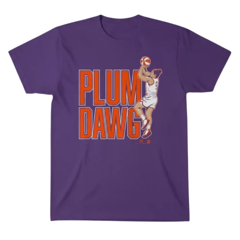 Plum Dawg Kelsey Plum Graphic Tee Women's Basketball Fan Shirt