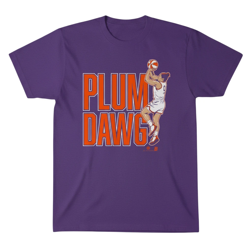 Plum Dawg Kelsey Plum Graphic Tee Women's Basketball Fan Shirt