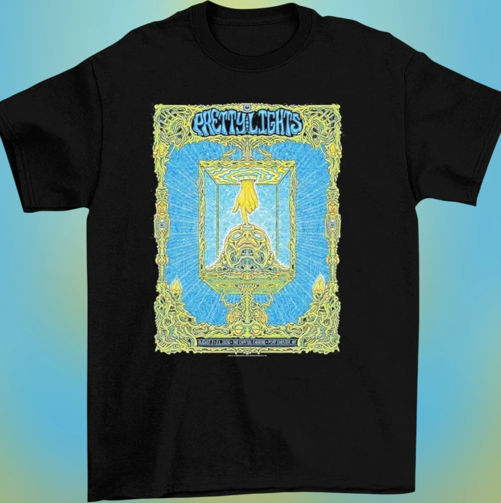 Pretty Lights August 21-23 2026 Tee The Capitol Theatre Port Chester NY Concert Graphic Shirt