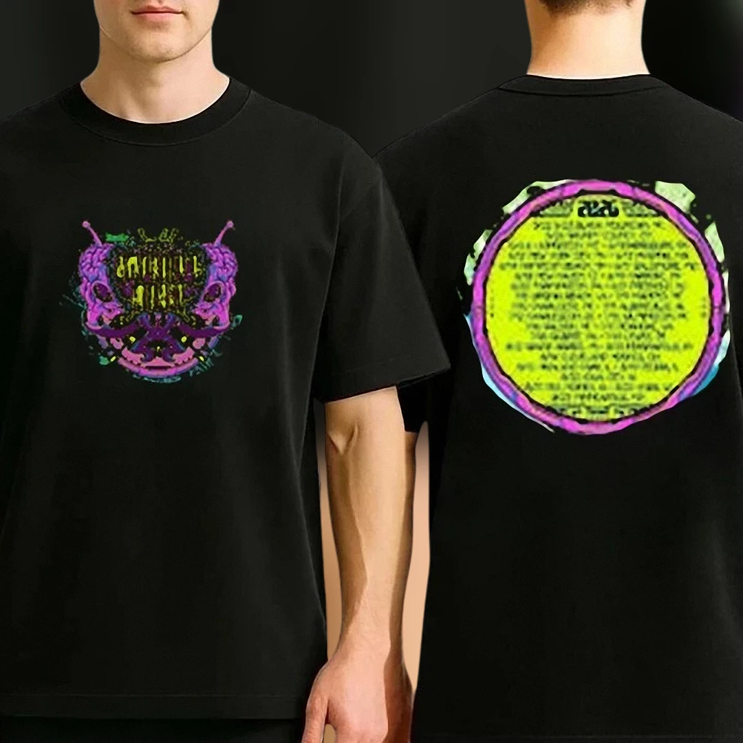 Psychedelic Brain Graphic Tee Trippy Streetwear Festival Alt Fashion T-Shirt