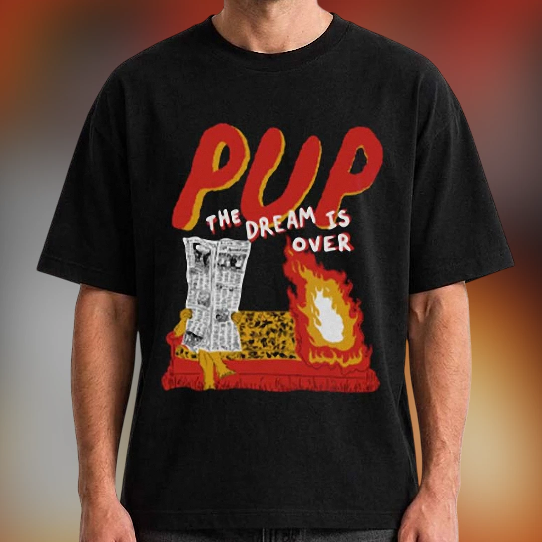 PUP The Dream Is Over Tee Punk Rock Band Graphic T-Shirt