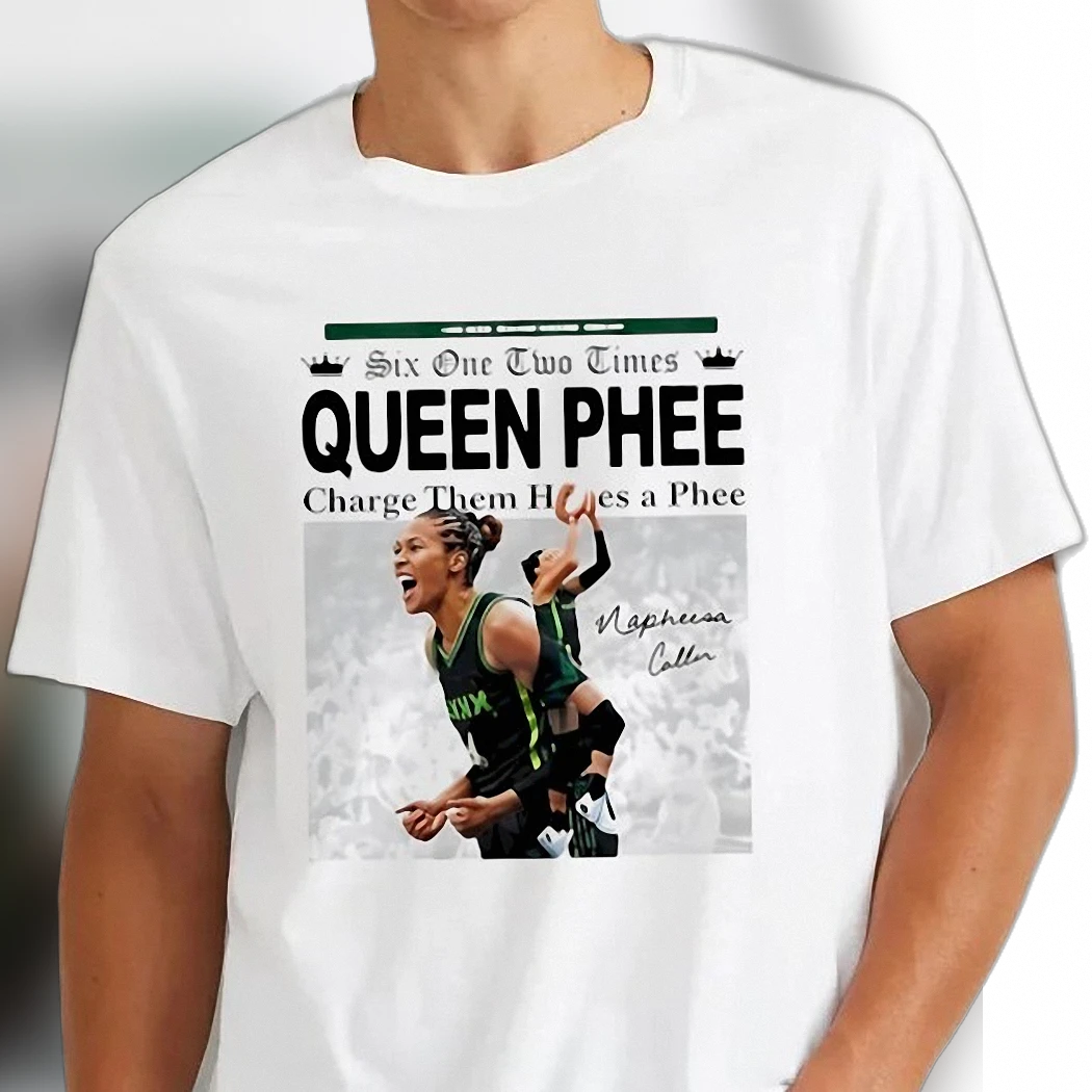 Queen Phee Napheesa Collier Minnesota Lynx WNBA Basketball Graphic Tee