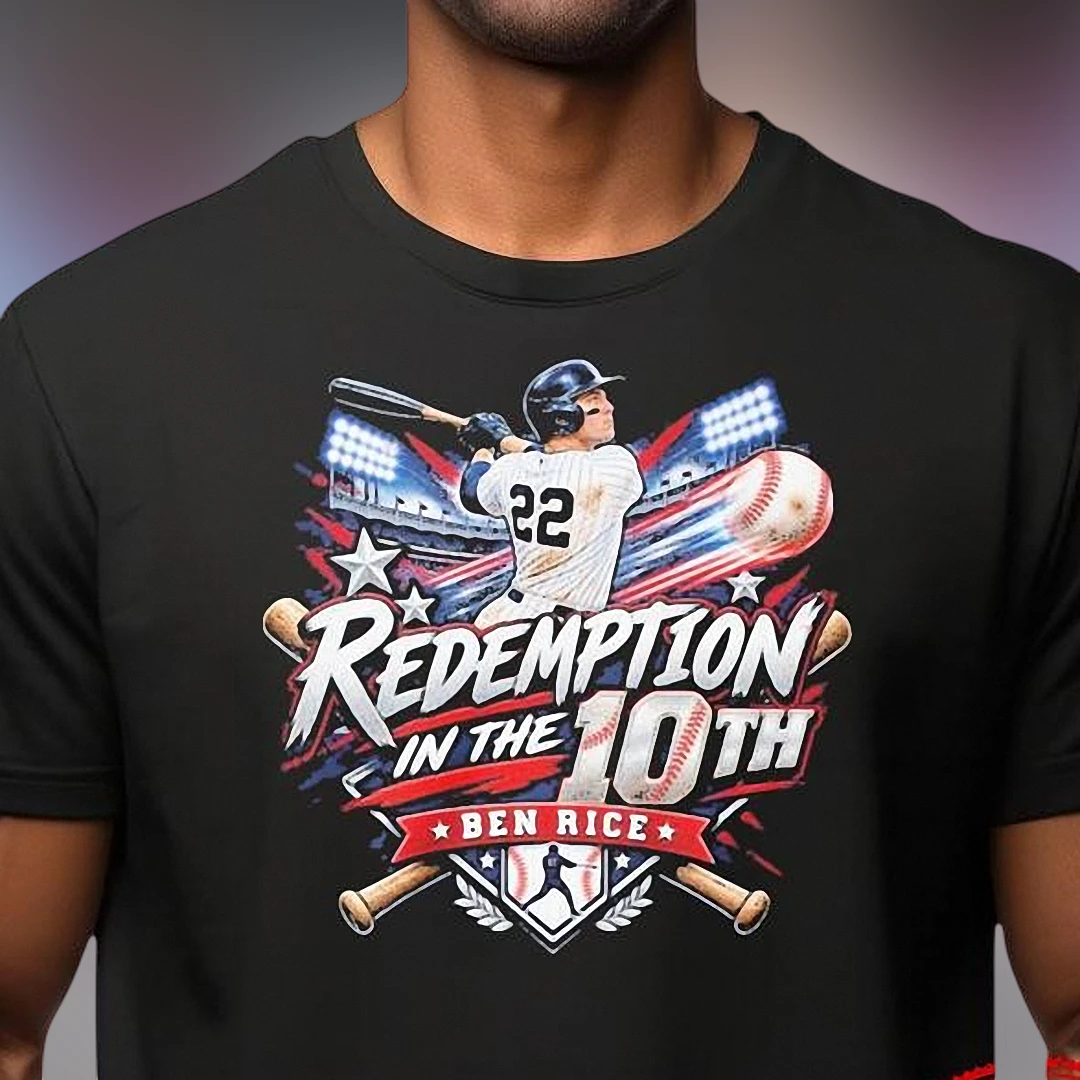Redemption In The 10th Tee, Personalized Baseball Fan Custom Name Graphic T-Shirt Gift