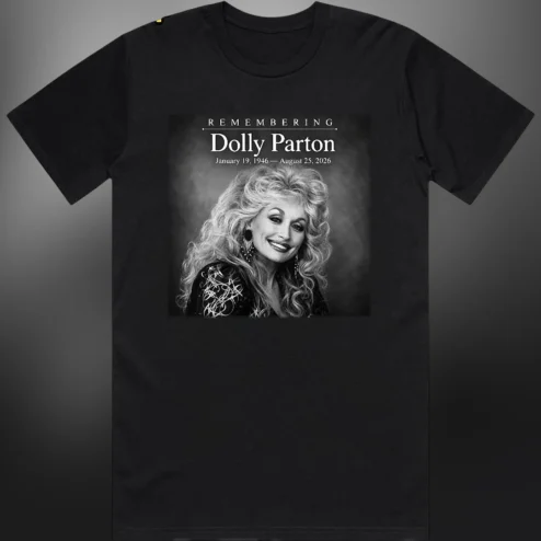 Remembering Dolly Parton Tee, Country Music Legend Memorial Tribute Graphic T-Shirt