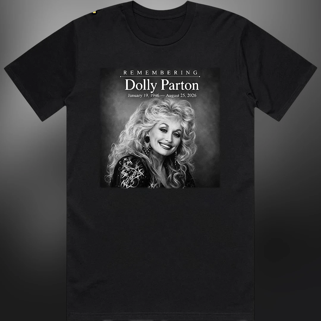 Remembering Dolly Parton Tee, Country Music Legend Memorial Tribute Graphic T-Shirt