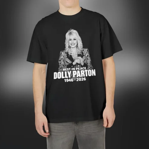Rest In Peace Dolly Parton 1946-2026 Memorial Tee, Country Music Legend Tribute Shirt for Fans