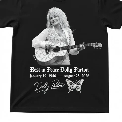 Rest in Peace Dolly Parton Tee Vintage Country Music Legend Memorial Tribute Shirt