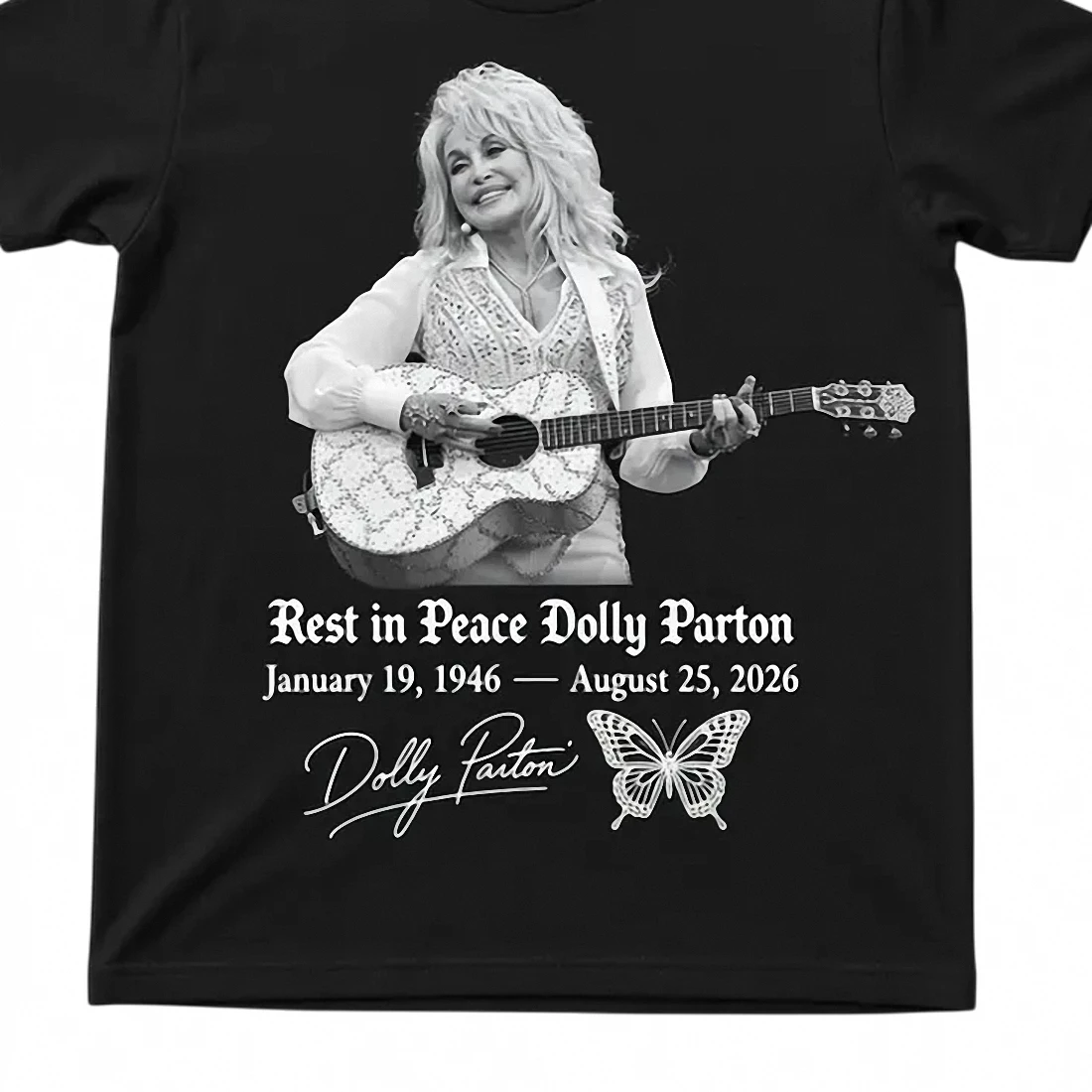 Rest in Peace Dolly Parton Tee Vintage Country Music Legend Memorial Tribute Shirt