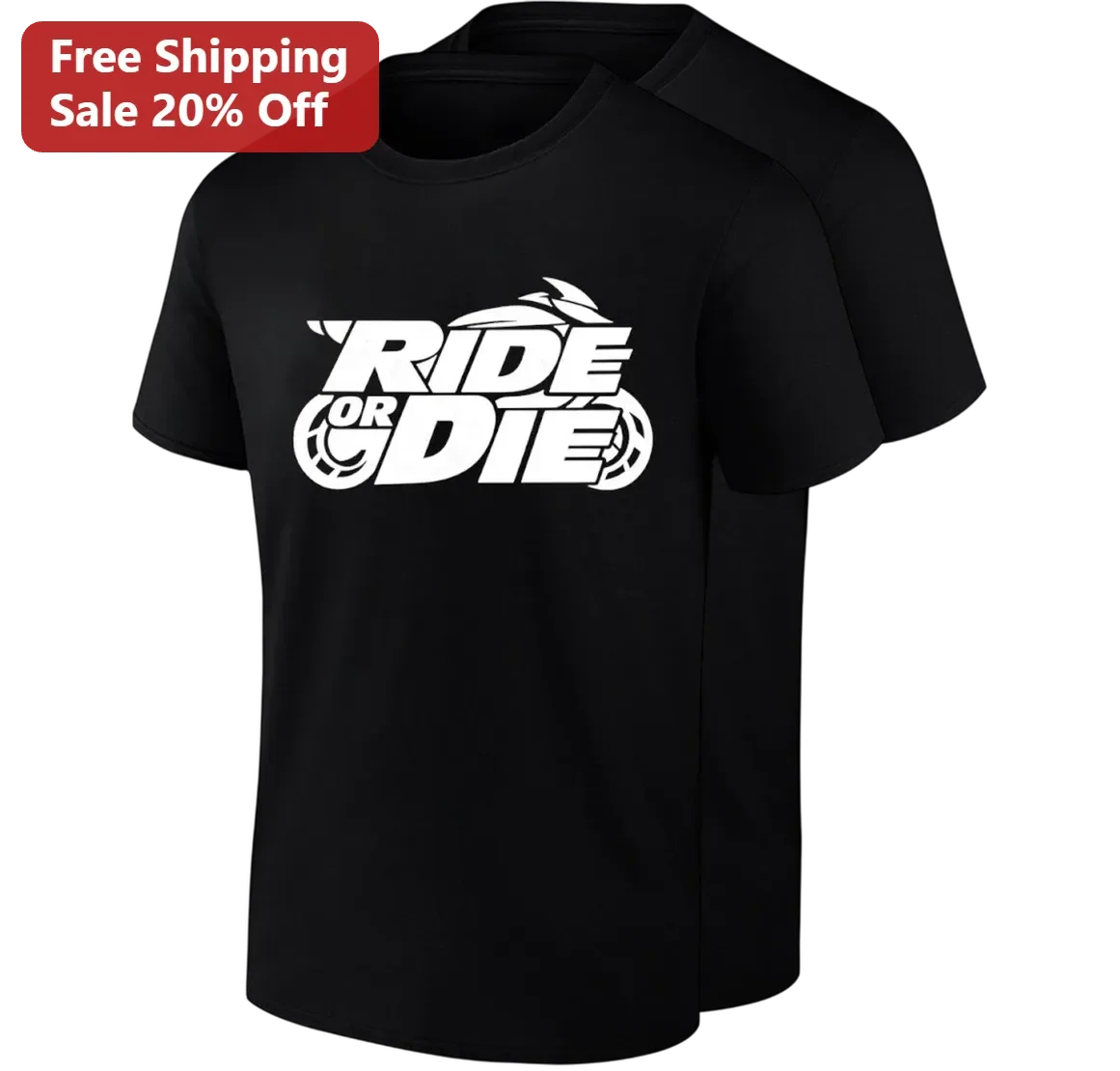 Ride or Die Tee Motorcycle Biker Graphic Shirt Gift for Riders Men Women