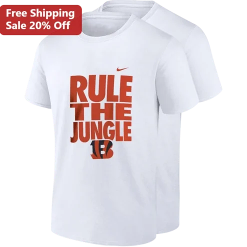 Rule The Jungle Tee Cincinnati Bengals Football Fan Gift for Men Women
