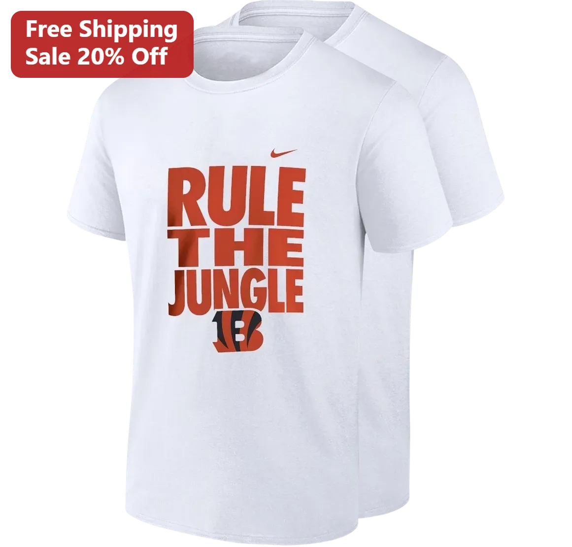 Rule The Jungle Tee Cincinnati Bengals Football Fan Gift for Men Women