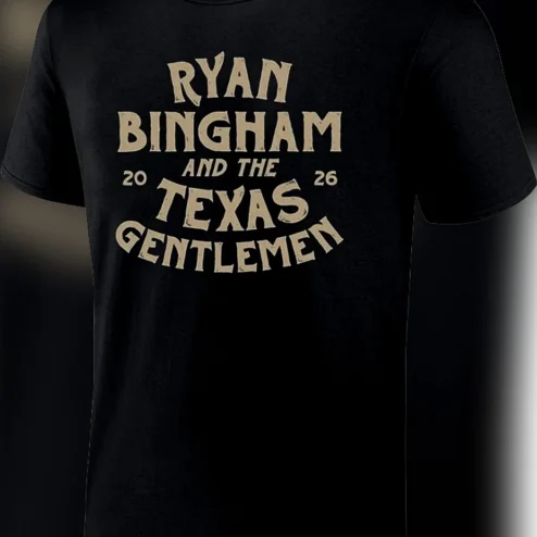 Ryan Bingham and The Texas Gentlemen 2026 Tee Vintage Americana Country Music Tour Concert Shirt