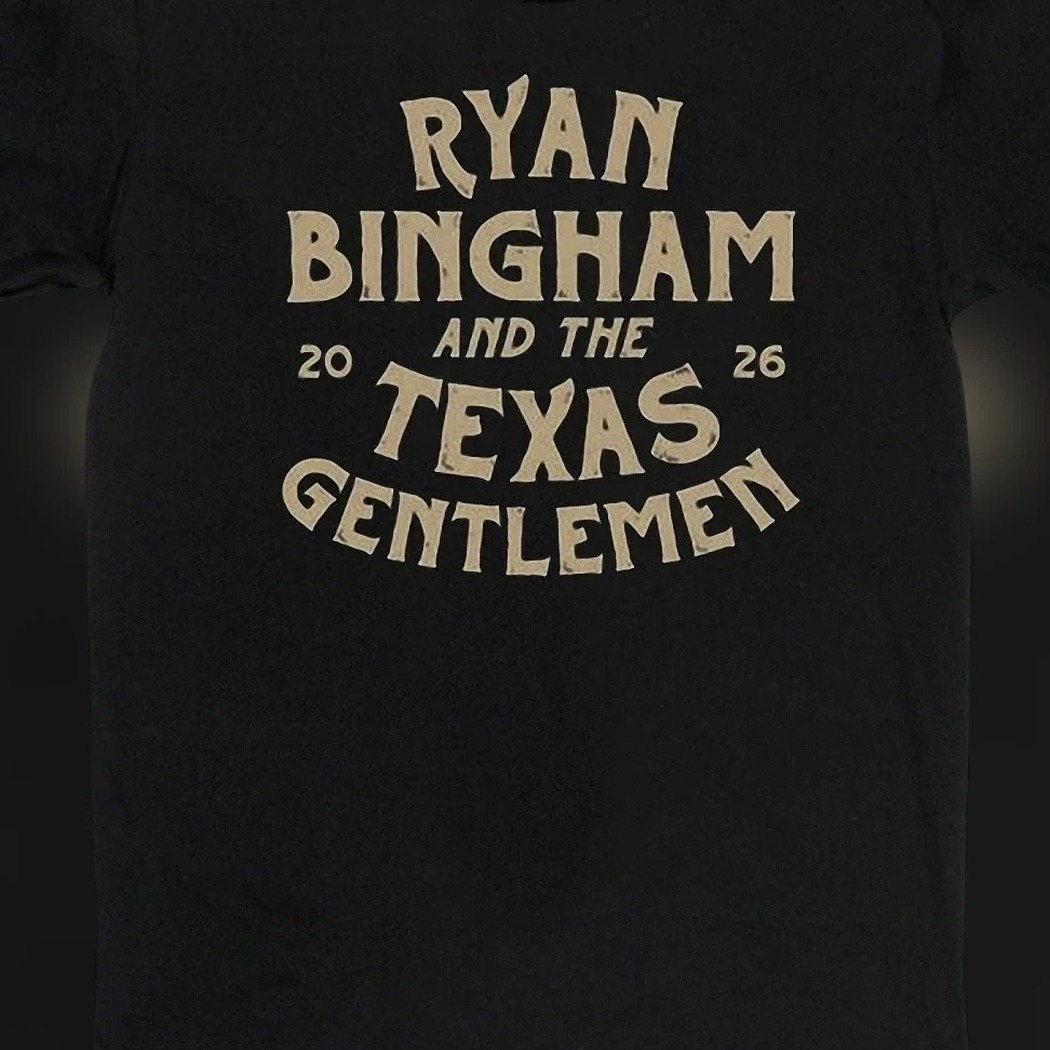 Ryan Bingham and The Texas Gentlemen 2026 Tour Tee, Vintage Country Americana Concert Shirt Gift