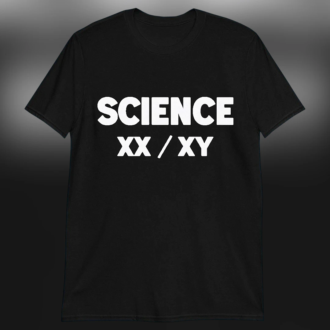 Science XX XY Tee Biology Chromosome Genetics Graphic T-Shirt for STEM Teachers and Students