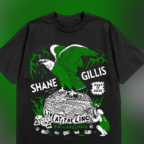 Shane Gillis Live at The Linc Tee Philadelphia Comedy Souvenir Shirt