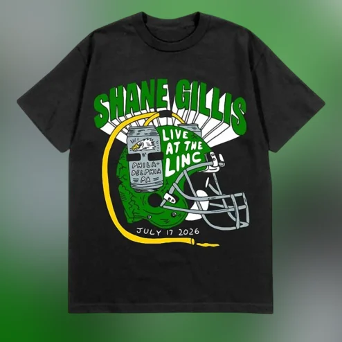 Shane Gillis Philadelphia Live at the Linc July 17 2026 Tee, Retro Comedy Tour Souvenir Graphic Shirt