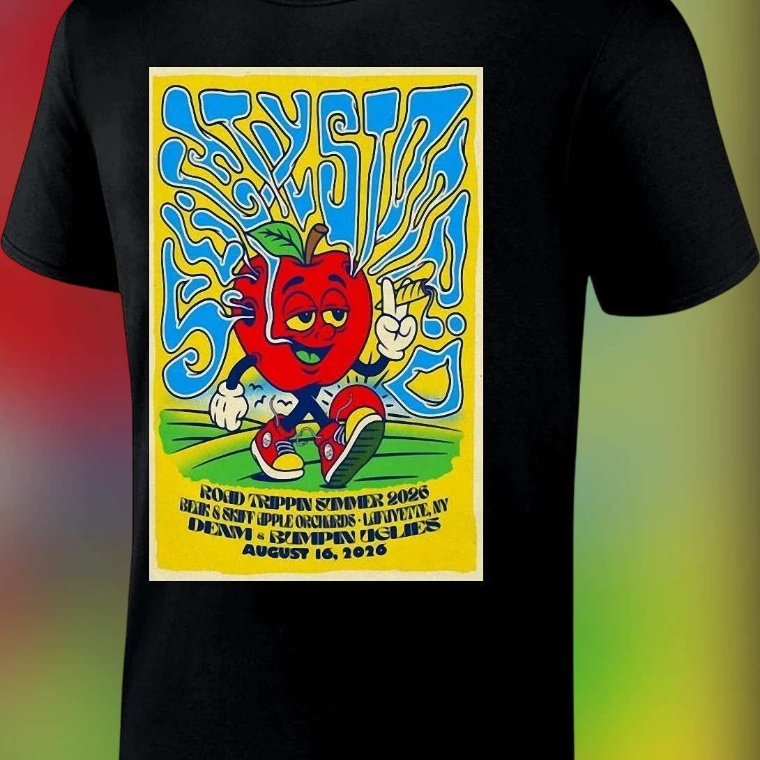 Slightly Stoopid Road Trippin Summer Tour 2026 Beak Skiff Apple Orchards LaFayette NY Concert Tee
