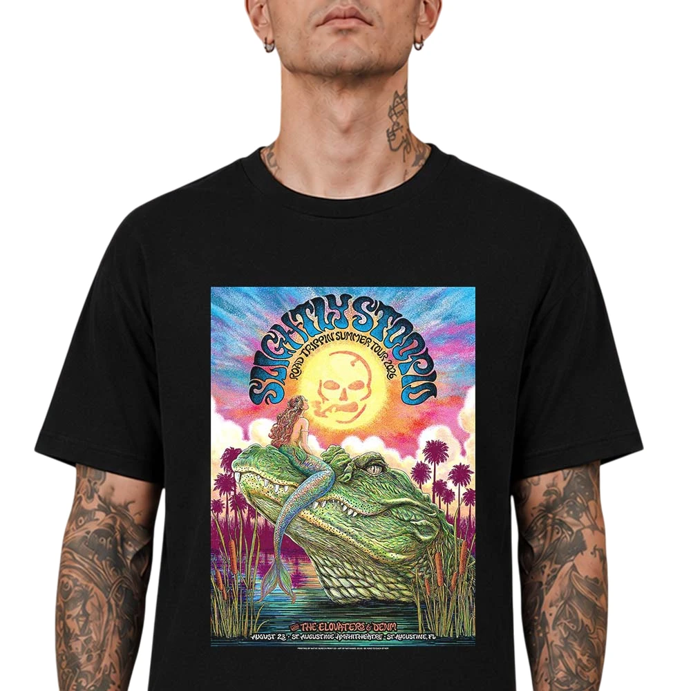 Slightly Stoopid Road Trippin Summer Tour 2026 Tee, Psychedelic Concert Merch Shirt