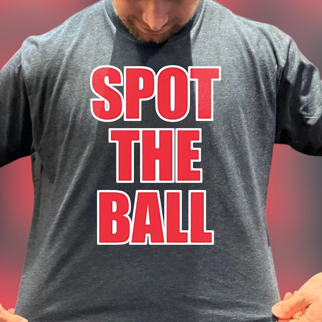 Spot the Ball Tee Vintage Athletic Sports Fan Graphic Shirt for Game Day