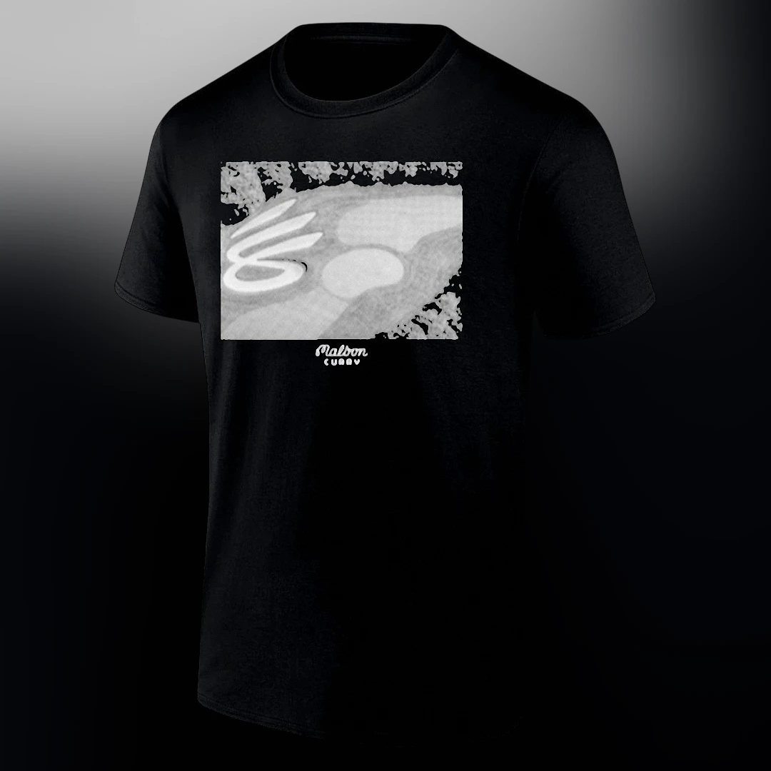 Stephen Curry Golf Graphic Tee Minimalist Golf Course Athleisure T-Shirt