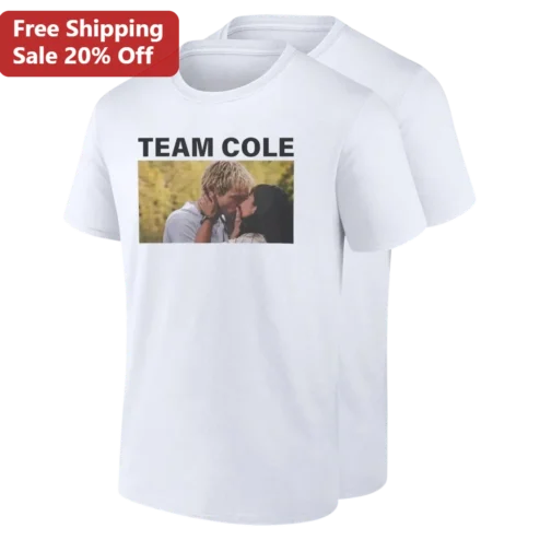 TEAM COLE Tee, My Life With the Walter Boys Fandom Graphic Tee, Book Boyfriend Romance Shirt Gift for Fans