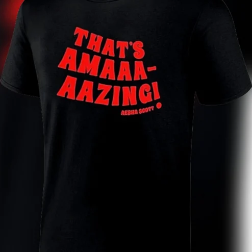 That's Amaaa-Aazing! Funny Quote Slogan Graphic Tee, Bold Retro Statement Shirt Gift