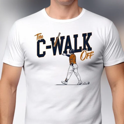 The C-Walk Off Baseball Graphic Tee, Sports Walk Off Fan T-Shirt for Men and Women