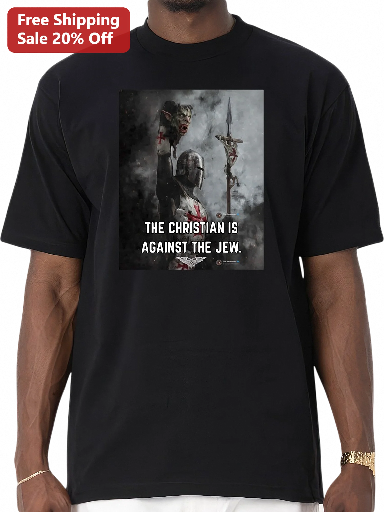 THE CHRISTIAN IS AGAINST THE JEW. Tee Tee