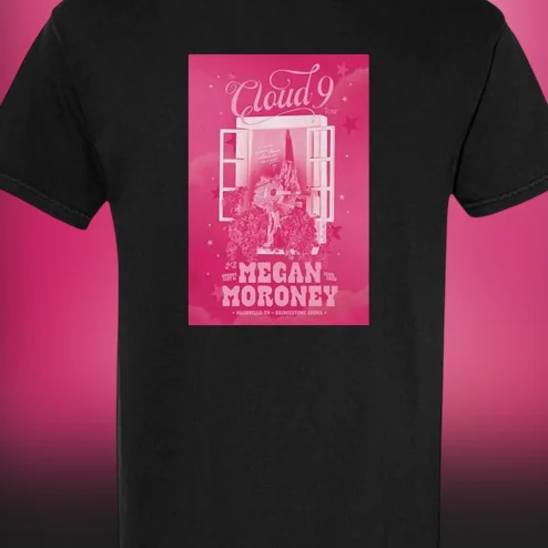 The Cloud 9 Tour Megan Moroney Nashville TN Tee, Bridgestone Arena Concert Graphic T-Shirt