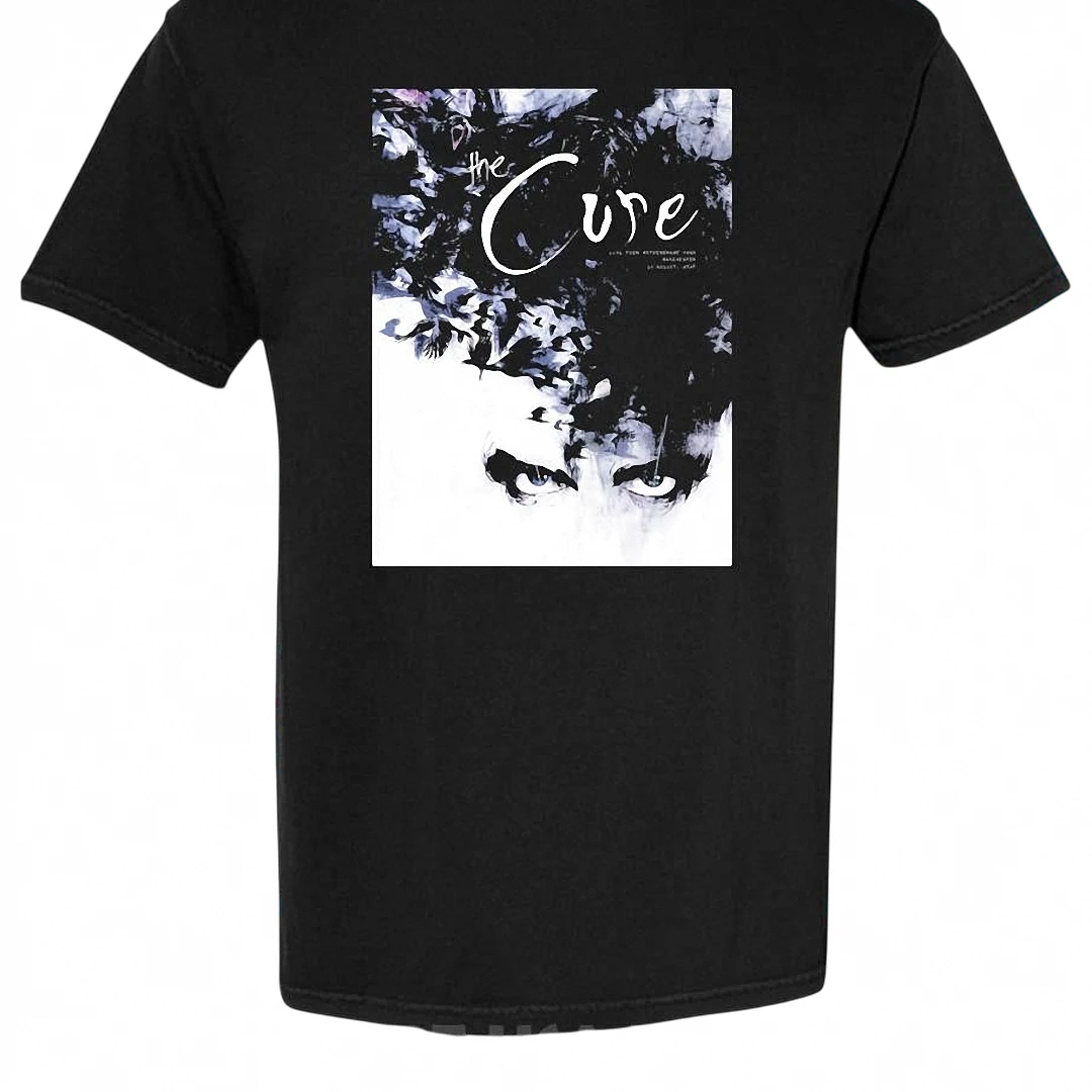 The Cure Tee Robert Smith Graphic Band T-Shirt Vintage Post Punk Rock Music Merch Gift