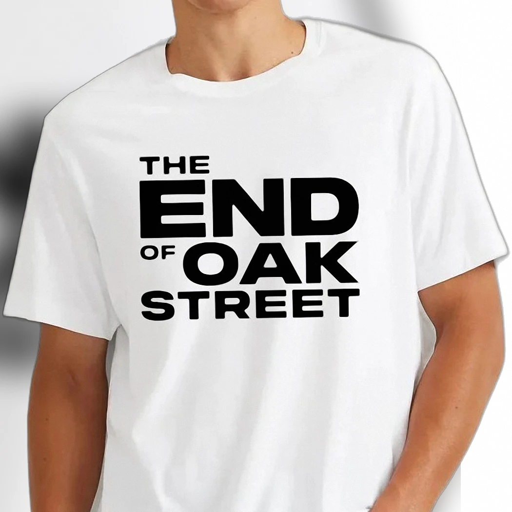 The End of Oak Street Movie Tee Minimalist Horror Sci-Fi Graphic T-Shirt