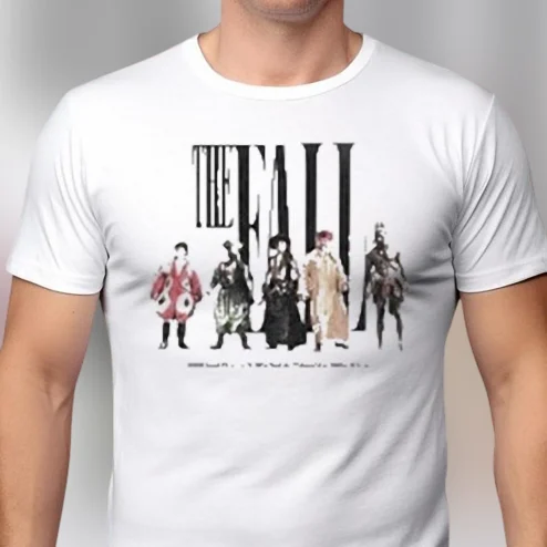 The Fall Band Graphic Tee Vintage Post-Punk Alt Rock Music Shirt for Men and Women