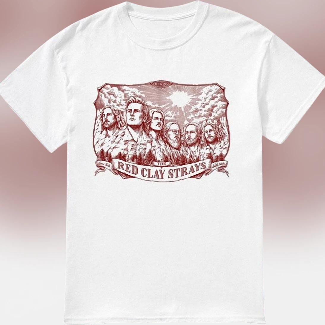 The Red Clay Strays Band Vintage Graphic Tee, Retro Country Americana Music Concert T-Shirt for Fans
