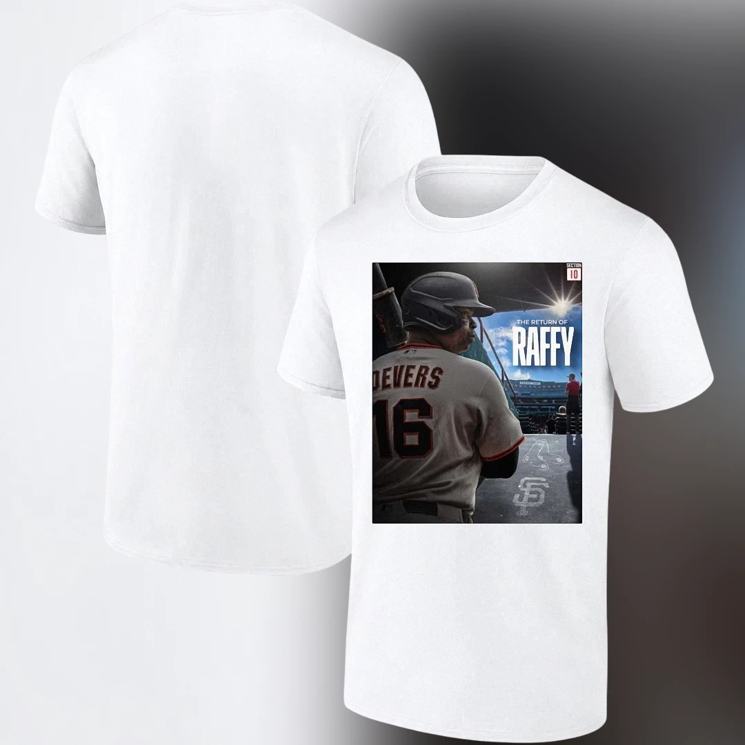 The Return of Raffy Tee Rafael Devers Boston Baseball Graphic T-Shirt for Fans
