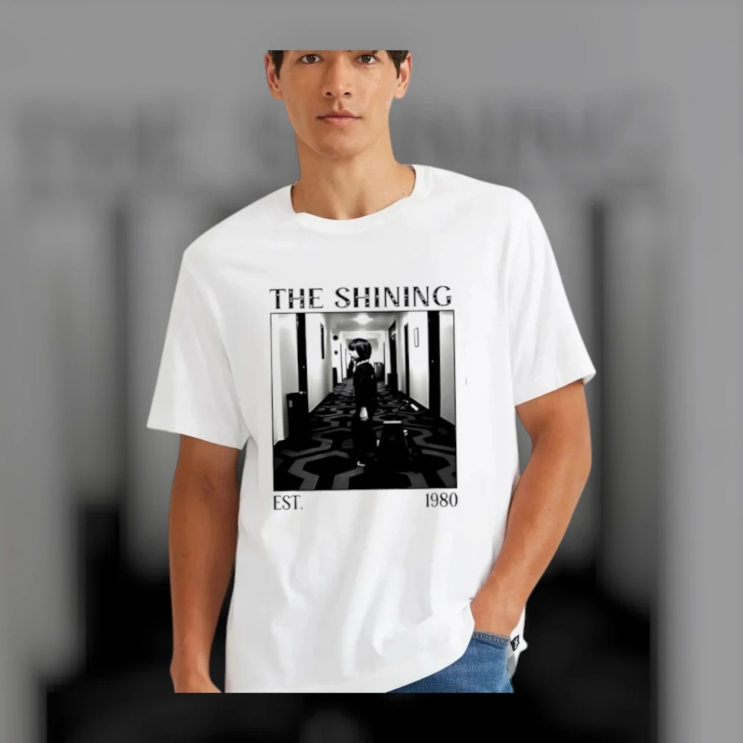 The Shining Est 1980 Vintage Horror Tee Danny Torrance Overlook Hotel Retro Movie Graphic Shirt